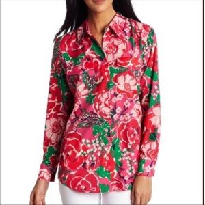 Lilly Pulitzer Kapri Blouse. Size XS